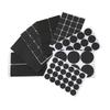 1/2/6/15/24Pcs Bumper Chair Fittings Self-adhesive Floor Protector Geometric Shape Anti-slip Mat Anti Noisy Furniture Leg Pads