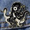 Хэллоуин Привидение Осьминог Брошь Аксессуары Дьявол Одежда Игла Пряжка Ужас Животное Значок