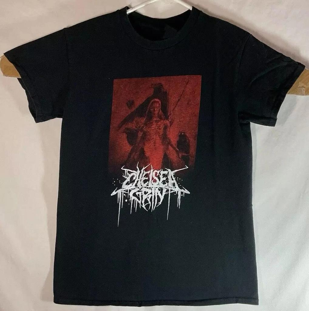 Мужская футболка CHELSEA GRIN Размеры от S до 4XL Черный Хлопок NI1222