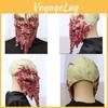 Zombie Mask Halloween Latex Horror Costume Accessory For Adults Parties And