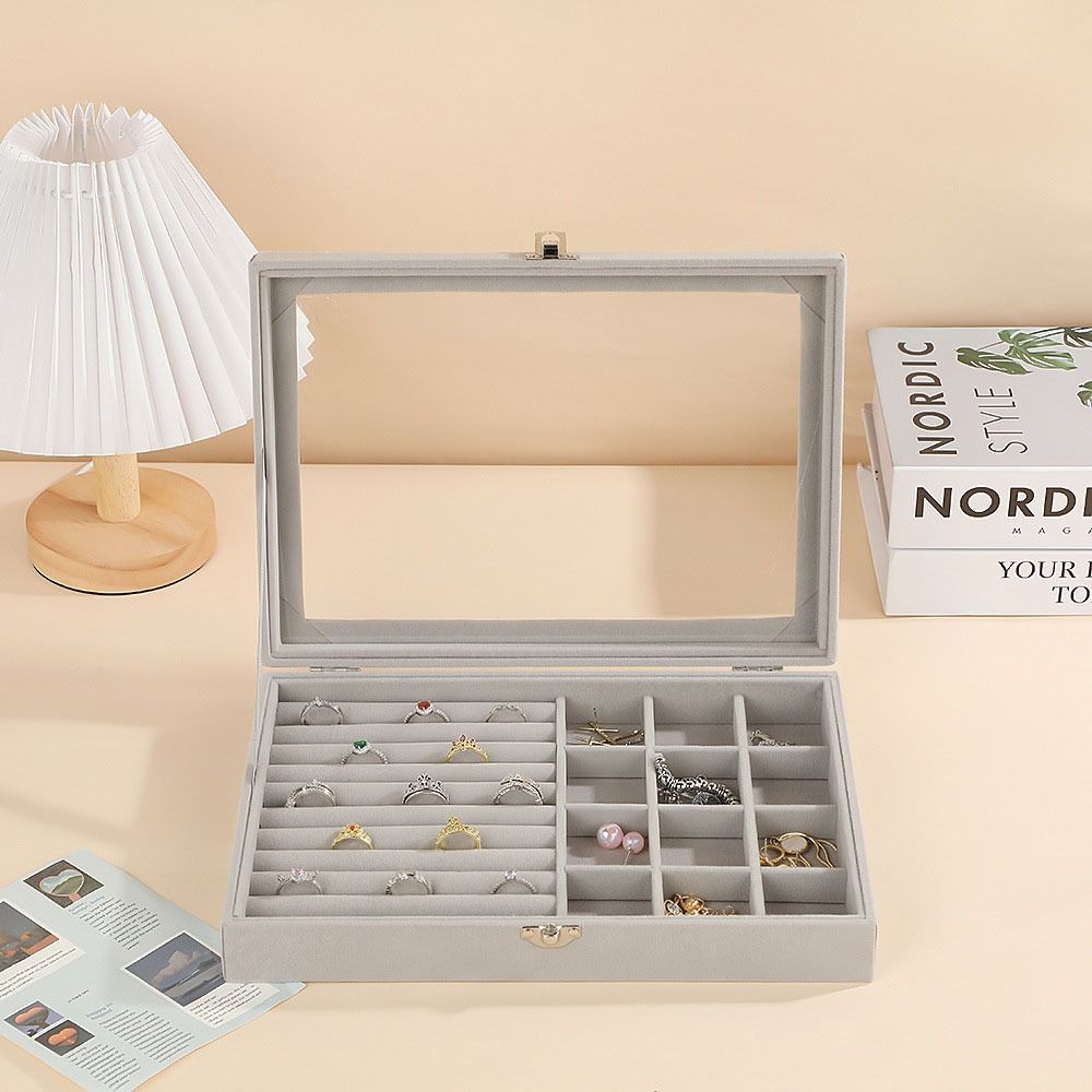 Detachable Jewelry Box Lightweight Necklace Storage Box Fashion Jewelry Storage Case Outdoors