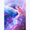 Звезда и фея девушка 5D DIY Алмазная картина Цветная фигурка полная круглая Алмазная вышивка