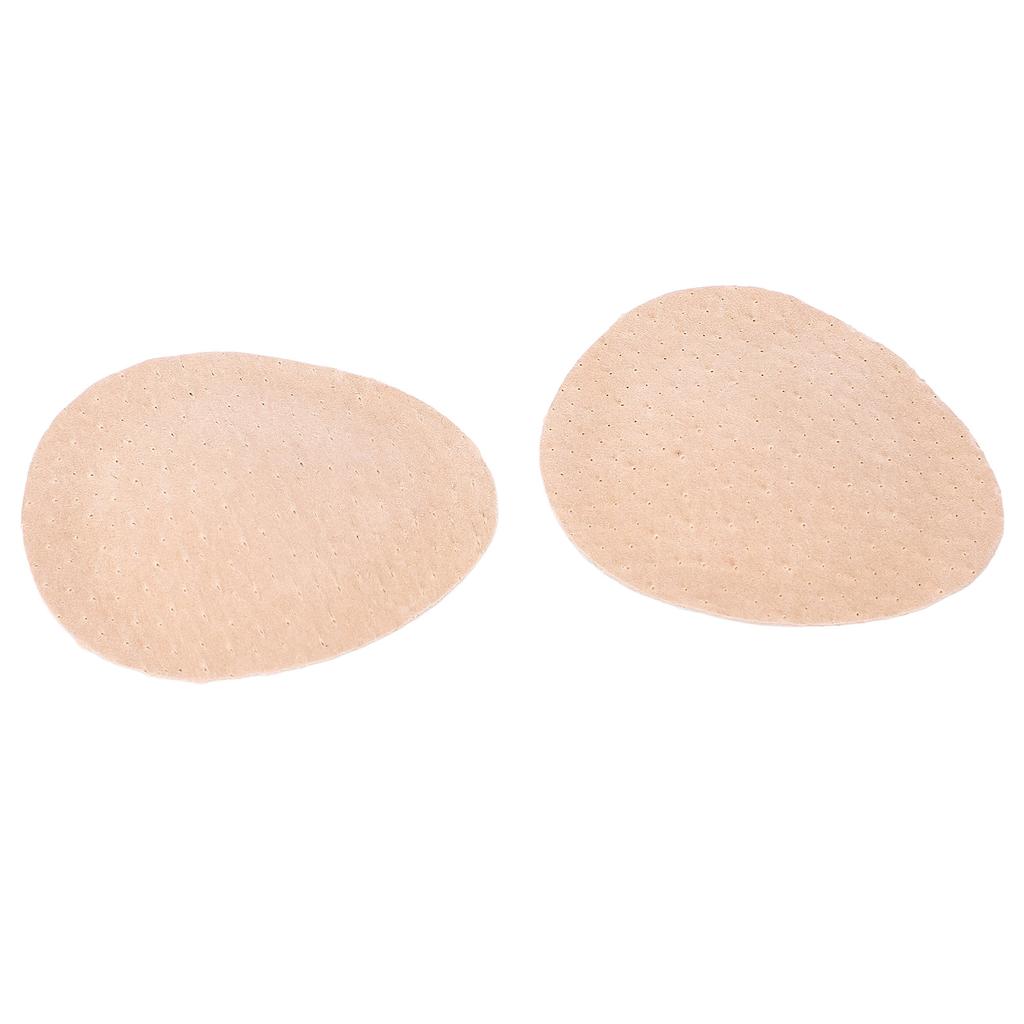 3 Pairs Cushioned Metatarsal Pads Shock Absorbing Self Adhesive Faux Leather Arch Forefoot Pads for