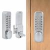 xuuyuu Digital Code Lock, Zinc Alloy Digital Door Lock, 1-11 Digits (No Repeat), Door Thickness 10-60mm, Anti-Theft, for Sliding Doors, Office Doors,