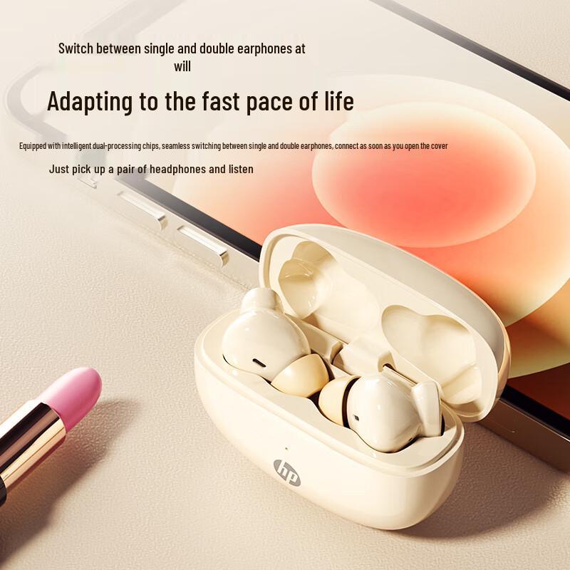 HP H10I True Wireless Bluetooth 5.3 In-Ear Headphones with ENC Noise Cancelling