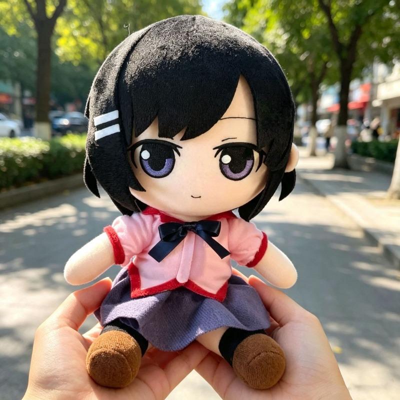 Серия Monogatari Плюшевая кукла Ханекава Цубаса Милый Аниме Персонаж Мягкая Плюшевая Игрушка Мягкая Фигурка Декор Коллекционная Подарок на День Рождения Праздник Для Фанатов Аниме
