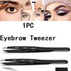 Steel Bevel Brow Clip Eyebrow Tweezers Clip Eyelash Comb Eyebrow Beauty Tools Threading Tweezers