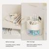360 Degree Rotating Pen Holder Desk Organizer Pencil Cup with 4 Compartments Art Supply Storage Box for Office Home