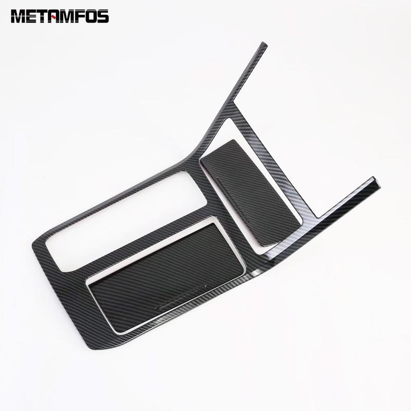 Center Console Gear Shift Box Panel Cover Trim Sticker For Kia K7 Cadenza -  Carbon Fiber Accessories Car Styling