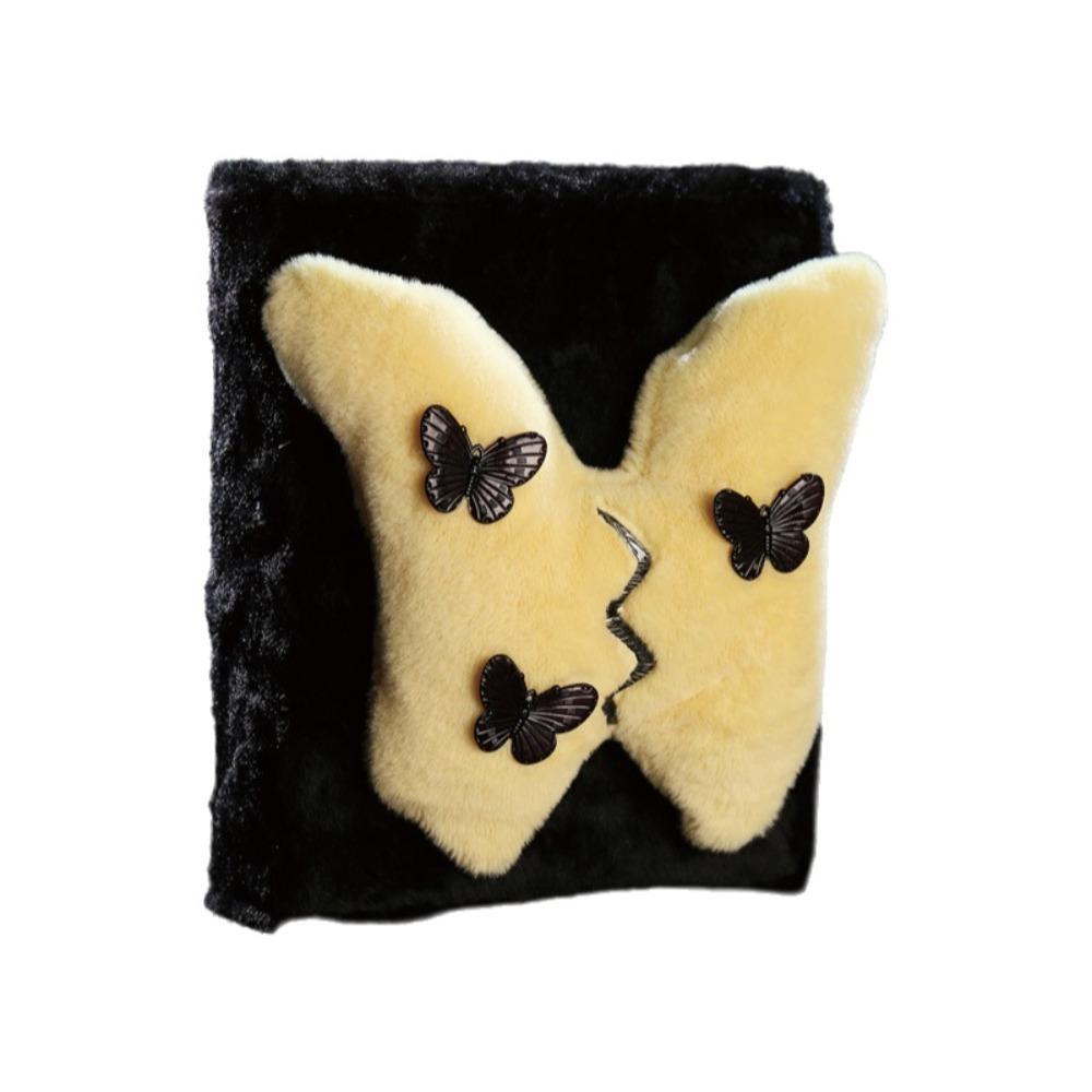 3-Inch Detachable Card Book Furry Cover Loose Leaf Album High-Quality Korean Album  Photo Storage