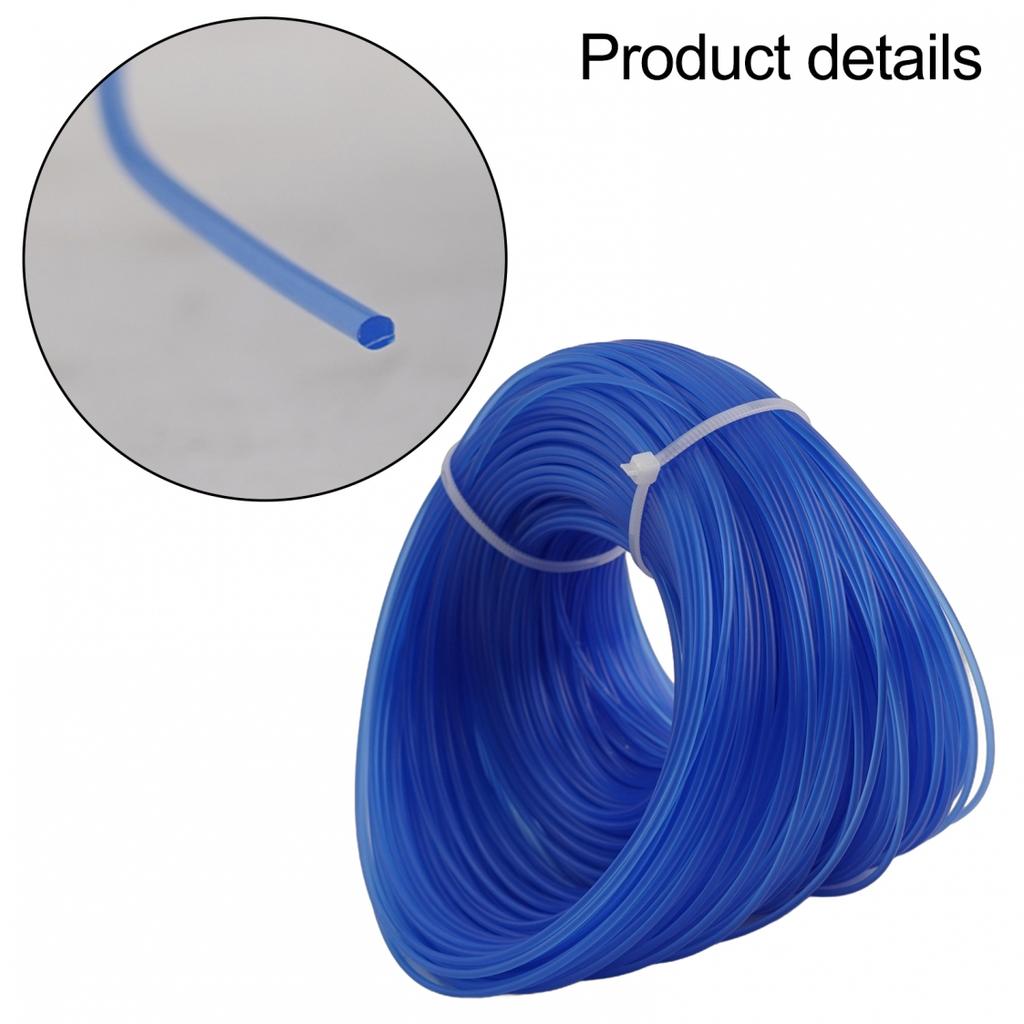 Леска для кошения 100 м Триммерная леска Триммер для травы Газонокосилка