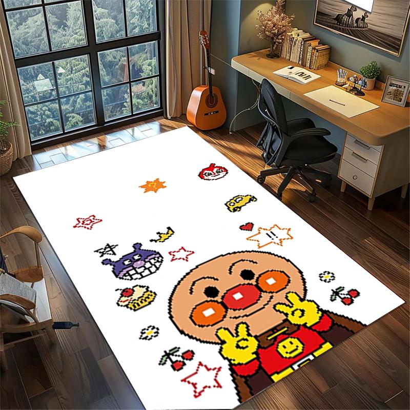 Non Slip Washable Bread Superman Rug Large Area Carpet for Bedroom Gamer Room Home Decor