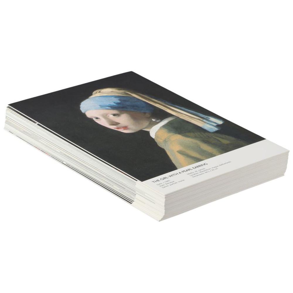 30PCS Lightweight Invitation Post Cards Paperboard Art Postcards Famous Painting Art Post Cards