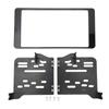 Double DIN Dash Installation Kit Glossy Black Replacement for Mitsubishi Outlander 2014 and Up