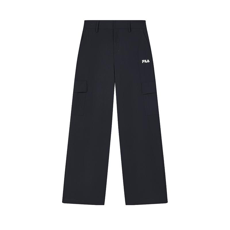 Новые вязаные спортивные штаны FILA женские, цвет легендарный синий F11W428609FNV