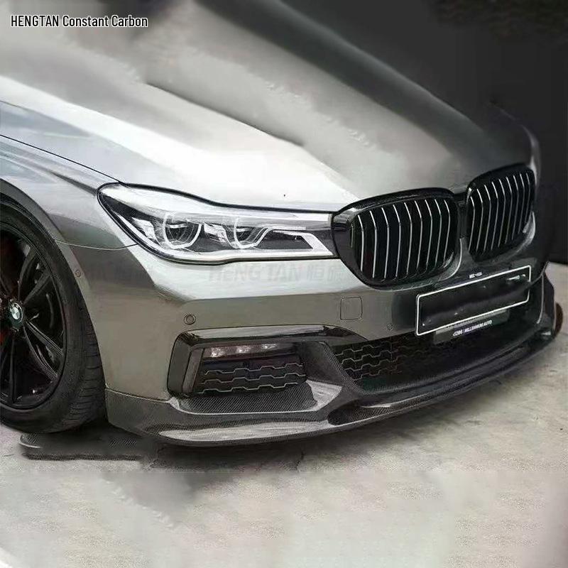 3D Стиль Передний Сплиттер из Углеродного Волокна для BMW 7 Серии G11/G12 2016-2019 Ранняя Спортивная Версия
