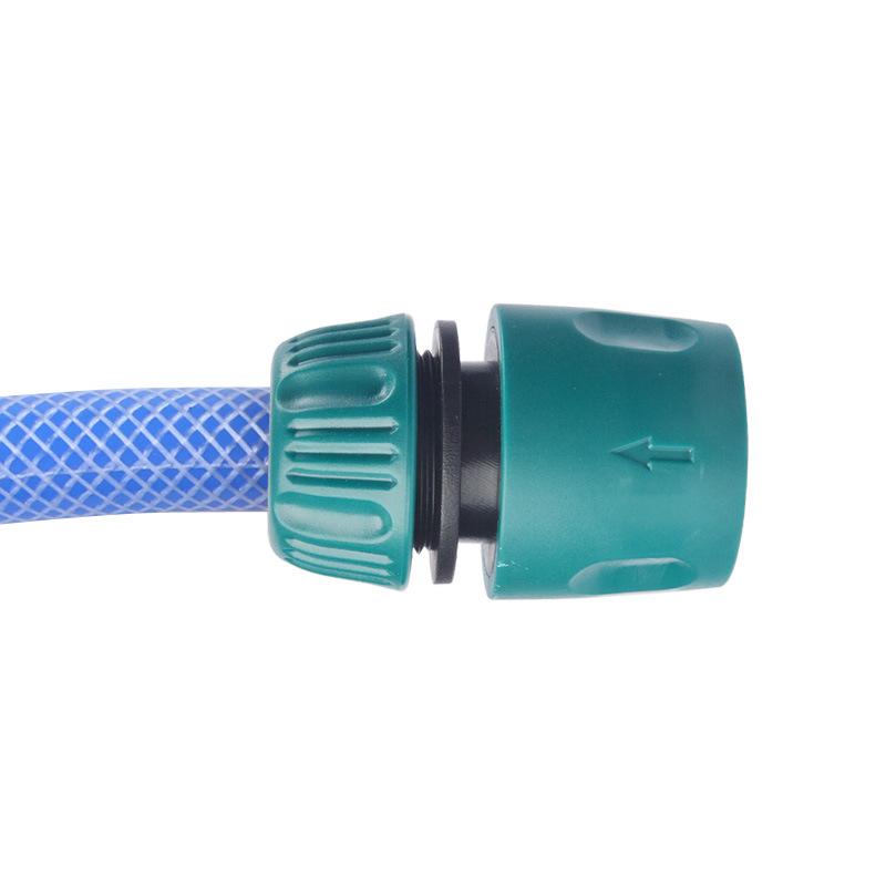 4 quick connector with switch three-way valve shunt water separator one in and two out repair connector accessories Y-shaped tee nipple +4-point quic