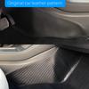 Автомобильные аксессуары противоударный коврик 2 шт для Tesla Model 3 центральный пульт управления боковой защитный коврик для ног