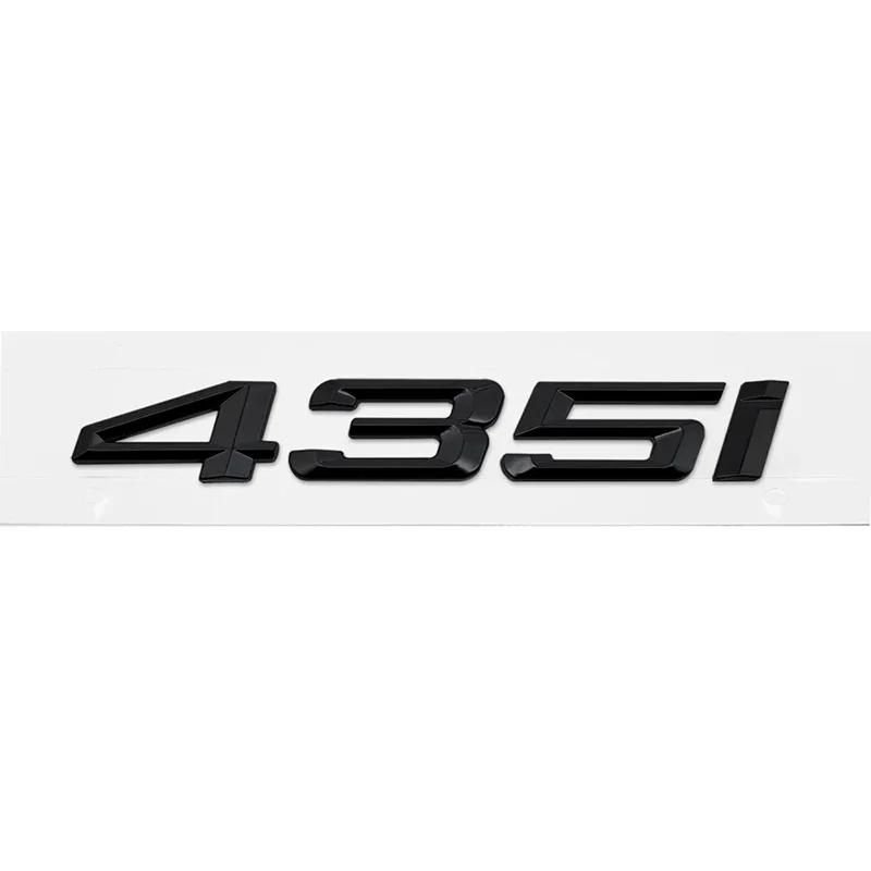 cxjva7 ABS Car Rear Trunk Letters Logo Badge Emblem Sticker For 4 Series 420i 425i 428i 430i 435i 440i 450i F30 F32 F33 F36 G26 G22