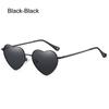 Fancy Accessories UV400 Protection Heart Sun Glasses Heart-Shaped Sunglasses Shades 90s Glasses