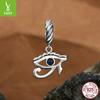 Глаз Гора Подвеска Сделай Сам Аксессуар с Браслетом из Серебра S925 с Бусинами