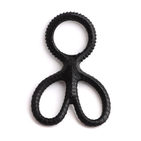 Кольцо для фаллоимитатора Суперэластичное компактное удобное в использовании полезное стопорное кольцо для корректора пениса для секса