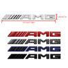 3D ABS AMG Logo Badge Sticker Rear Trunk Emblem Decal High-Quality Car Exterior Styling Accessories