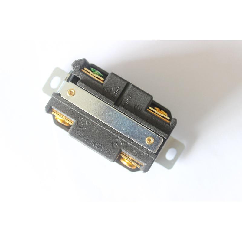 XIONGDA NEMA L15-30R 125-250V Промышленная розетка с защитой от выдергивания, четырехконтактная