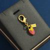 Exquisite Cherry Butterfly Keychains For Women Bag Pendant Car Keyring Creative  Backpack Decoration Accessories Gifts