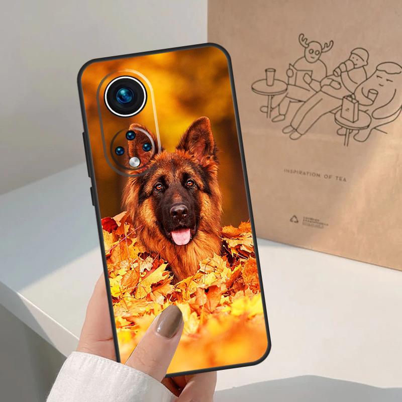 Немецкая овчарка Для Honor Magic 8 5 6 7 Pro Чехол Для Honor 400 200 Lite 50 70 90 X8c X8b X9a X9b X9c X9d Win