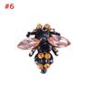 Beaded Rhinestone Apparel Sewing & Fabric Sequin Patches Bee Badge Crystal Applique Sew On Patch