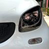 2 шт. Накладки на фары Левая Правая ABS Замена для   Smart 453 Fortwo Forfour 2015‑2020