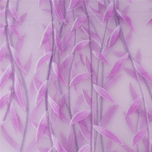 Красивая милая ива, оконная пряжа, занавески для украшения дома, тюль, прозрачная занавеска с принтом листьев