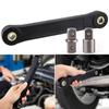 Universal Extension Wrench Set Combination Torque Wrench with 3/8'' & 1/4'' Adapter DIY Car Repair Hand Tool