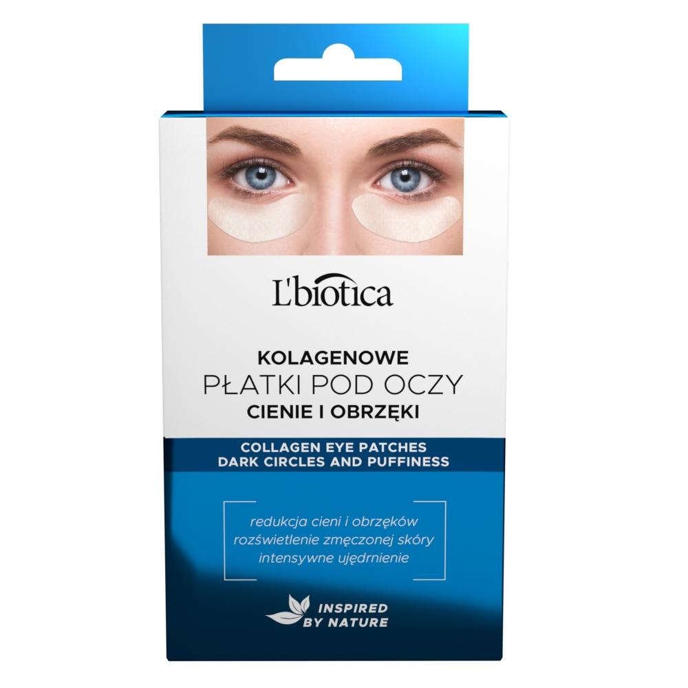 L'biotica Advanced Revitalizing Eye Gel Patches for Dark Circles & Puffiness - 3 Pair Pack