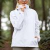 Women's Jacket Plus Size Hooded Casual Jacket Solid Color Windproof Outdoor Jacket