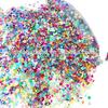 3*4mm Beautiful Heart Cute Nail Painting Stickers Various Kinds of Colors Fashion Girls Nail Patch