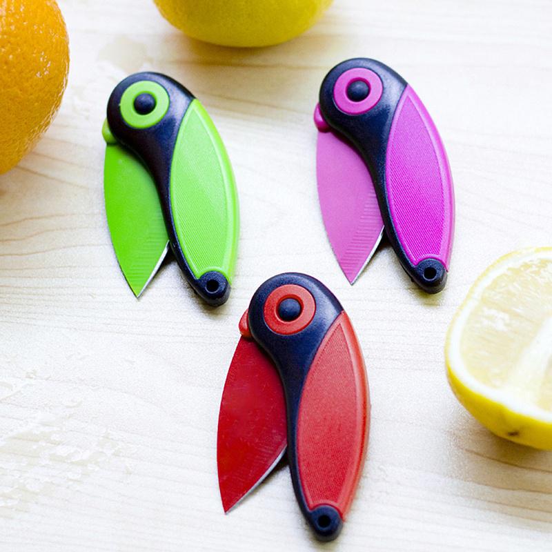 Мини-птица складной карманный нож ручка инструмент кухня фрукты нарезка столовые приборы новые