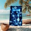 1PC Custom Name Soccer Ball Beach Towel Highly Absorbent And Sand-Resistant Towel for Swimming, Pool, Yoga, And Travel Lightweight