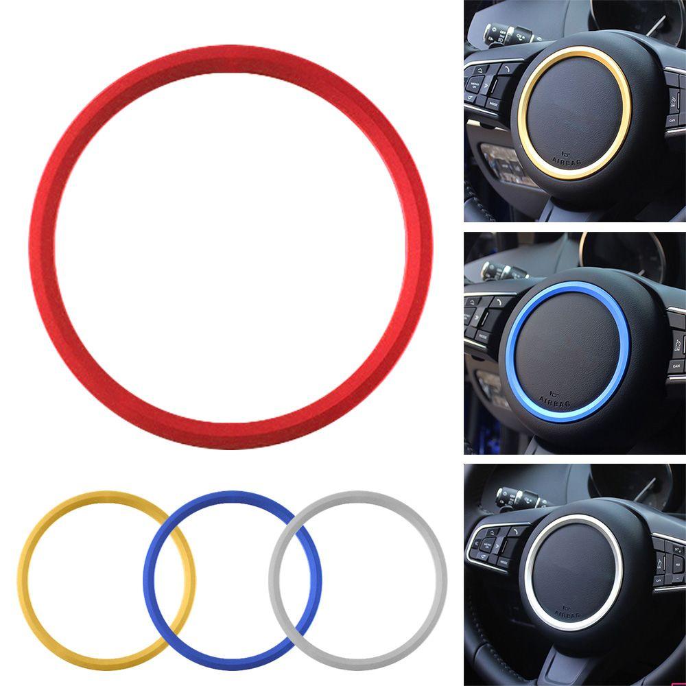 Version New Decorative Ring Steering Wheel Trim The Automobile Steering Wheel Interior Modification