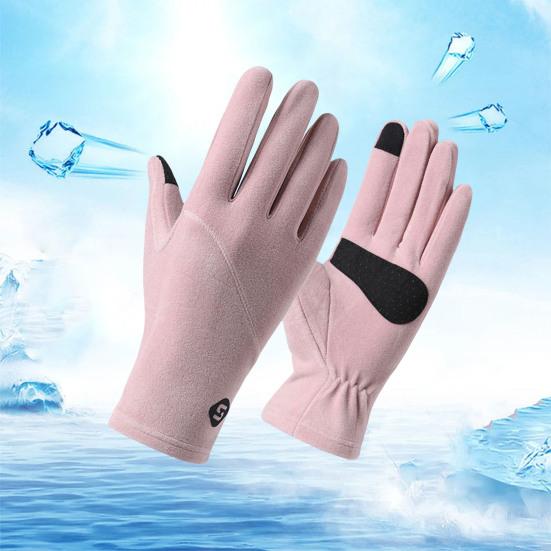 Зимние термоперчатки ветрозащитные бархатные перчатки для снега с сенсорным экраном теплые перчатки для холодной погоды для вождения на открытом воздухе бега велоспорта походов