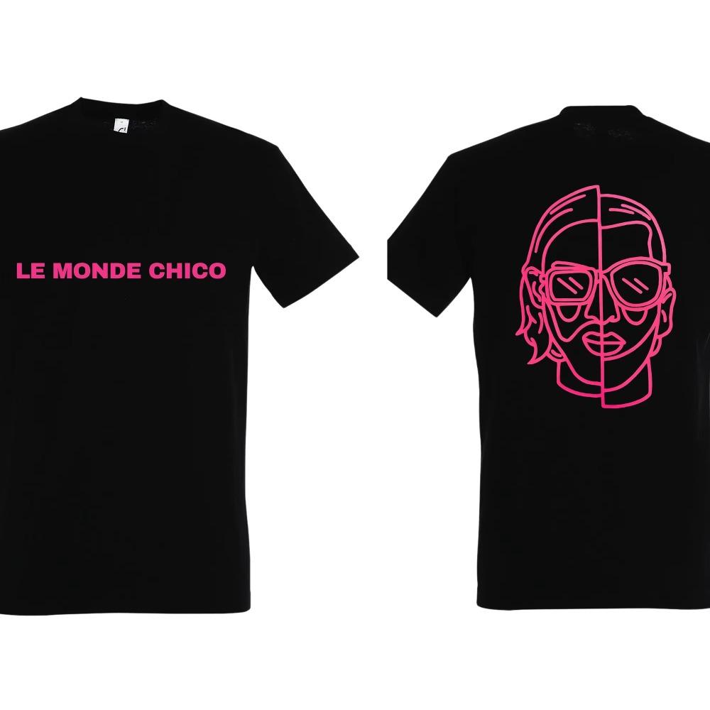 Мужская футболка Le Monde Chico Альбом PNL Французский рэпер Графический принт Футболка Мужская Хип-хоп мода Футболка с коротким рукавом Уличная одежда