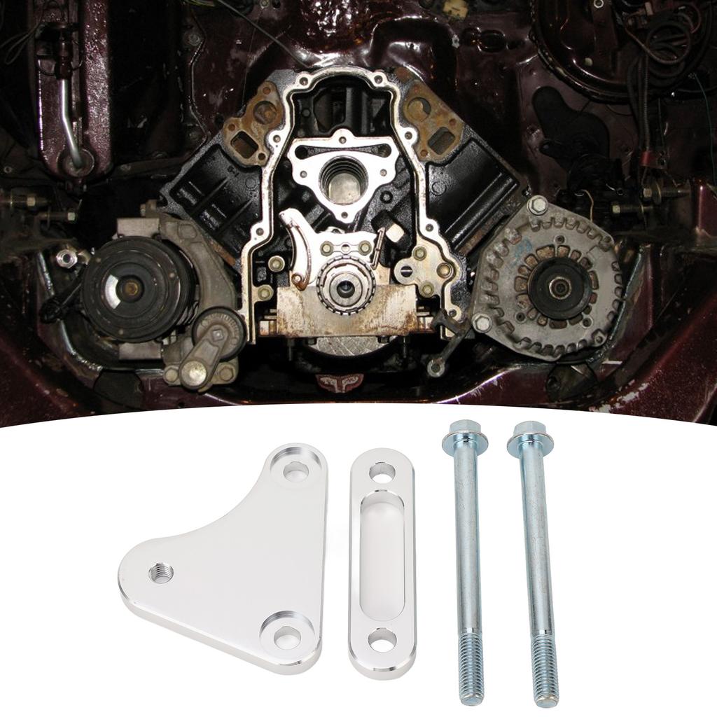 Idler Pulley Relocation Bracket Kit 551353 for LS1 Intake Manifold Swap LQ4 LQ9 LSX 4.8L 5.3L 6.0L