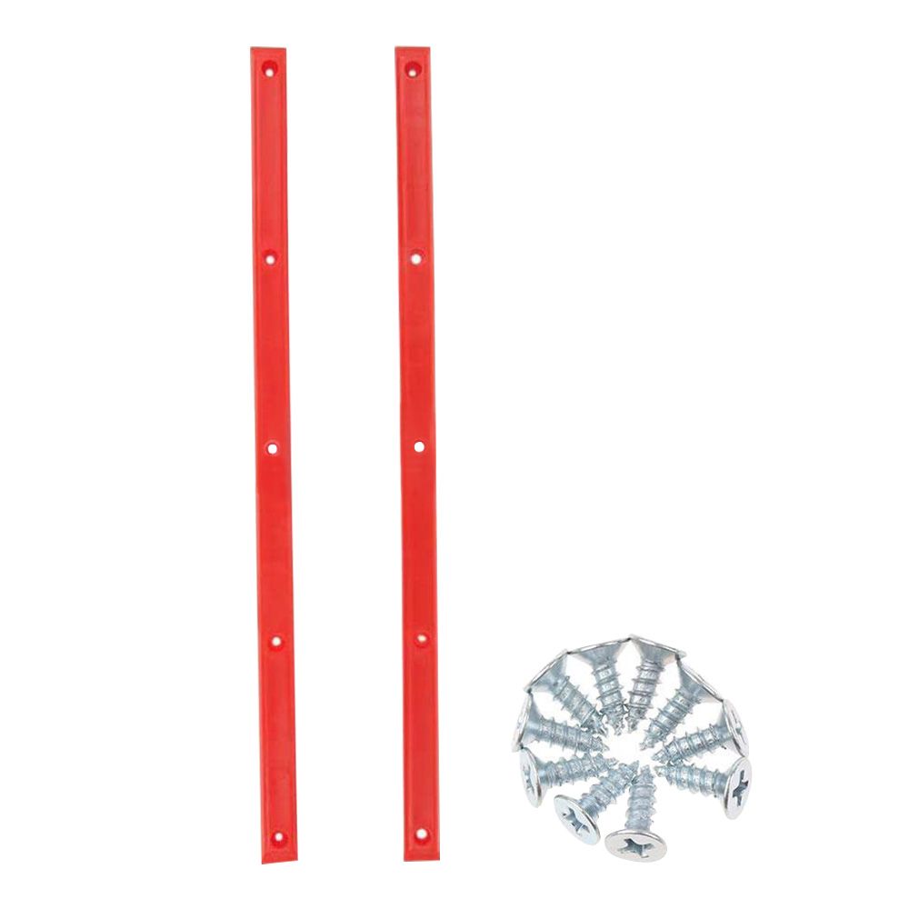 Reduce Friction Skateboard Rails Anti-collision Strip Edge Protect Strip with Mounting Screws