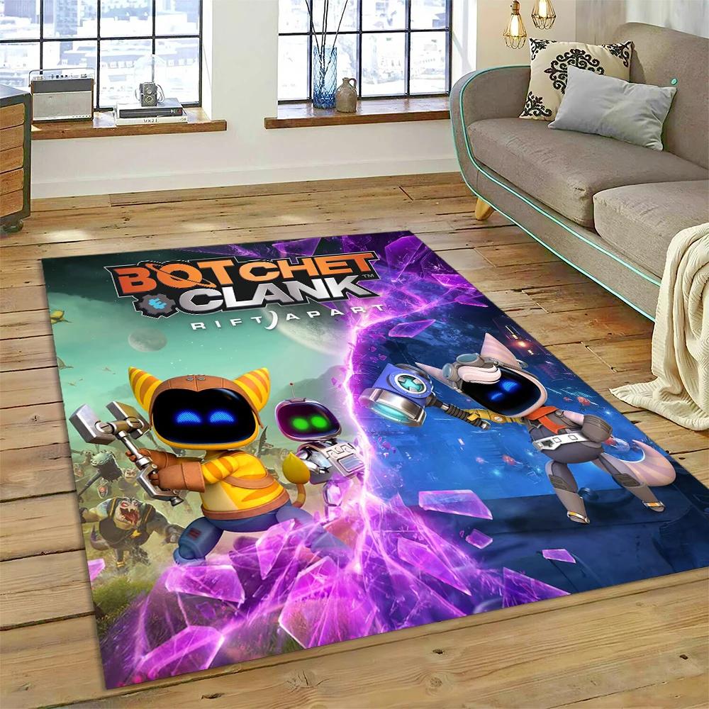 Новый 27 Стилей Astro Bot Игра Мультяшный Робот Подарок Ковер Коврик для Гостиной Спальни Дома Декор Дивана, Детский Нескользящий Напольный Коврик