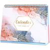 2026 Desk Calendar - 12 Months Desk Calendar 2026, January - December, 9.8'' x 8.3'', Standing Flip Desktop Calendars with 4 More Months Reference