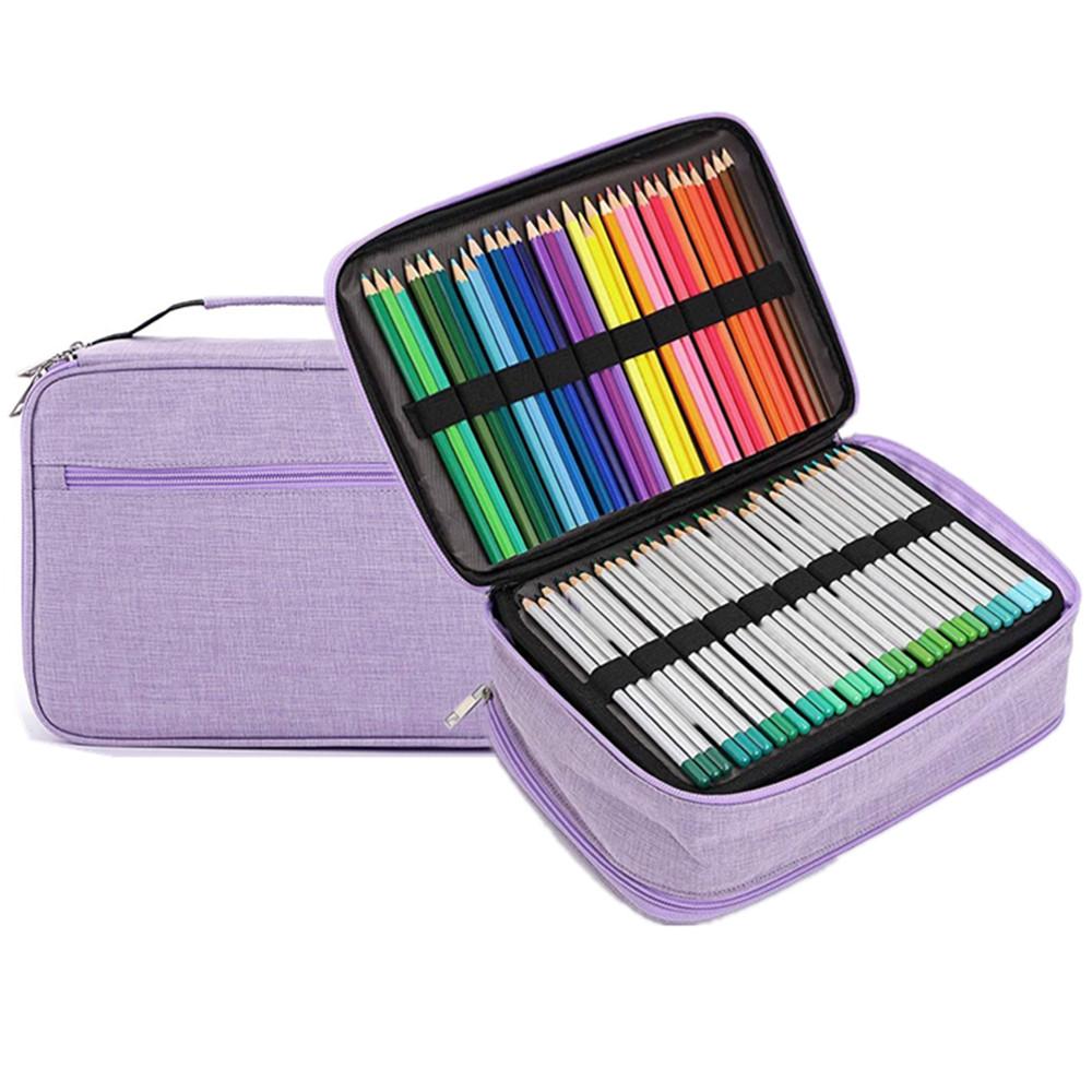 School Pencil Case Supplies 300 Slots Pencilcase Stationery Organizer Acsesories Large Capacity Pen Box Kit Aesthetic Bag Pouch