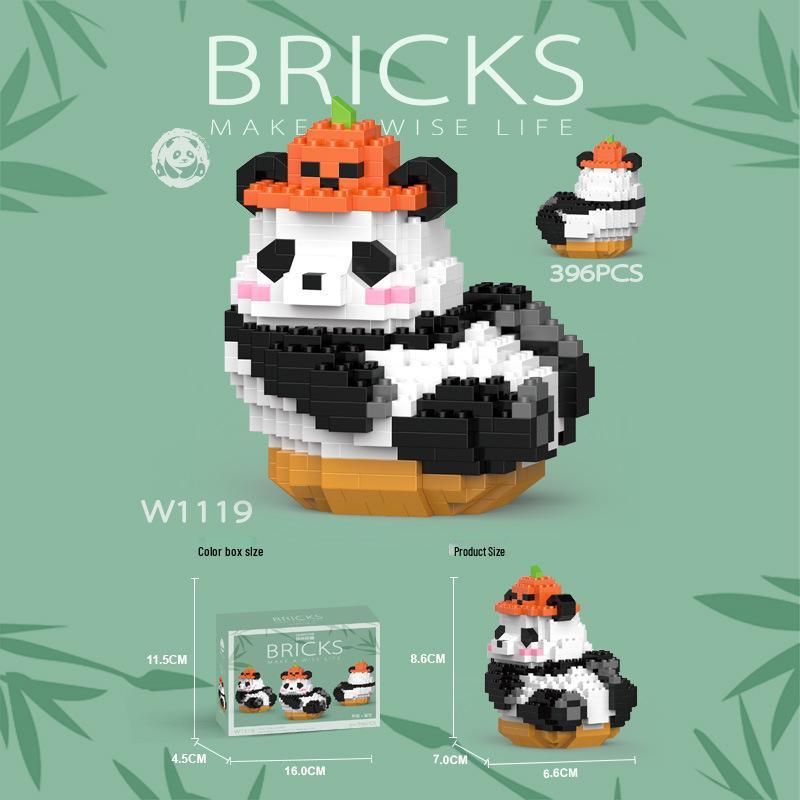 Игрушка-конструктор "Свинка" совместимая с Lego для детей - Мультяшное украшение и Подарок для детского сада