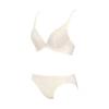 BY Dream Bra Deep V Bra Shorts Set Daisy Lace M015 D75M Size [AMOSTYLE Triumph] & (White)
