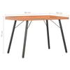 Desk Brown 90*50*79 cm